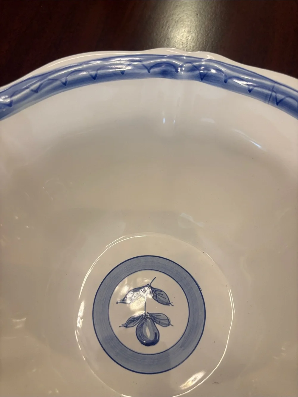 Vietri Serving Bowl Vintage
